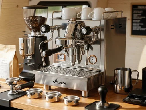 Máy Pha Cà Phê Cho Xe Cafe Mang Đi: Nên Chọn Loại Nào Bền & Ổn Định?