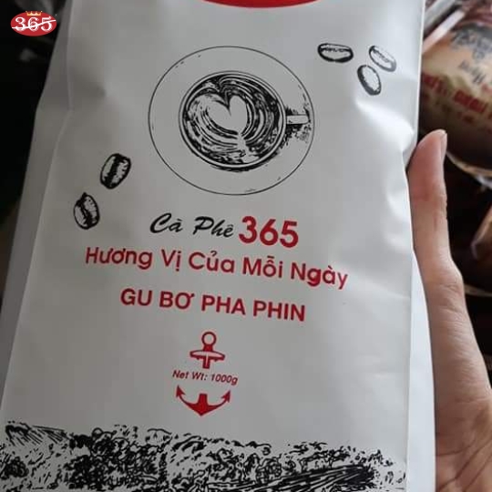 CÀ PHÊ 365 HẠT PHA PHIN GU BƠ